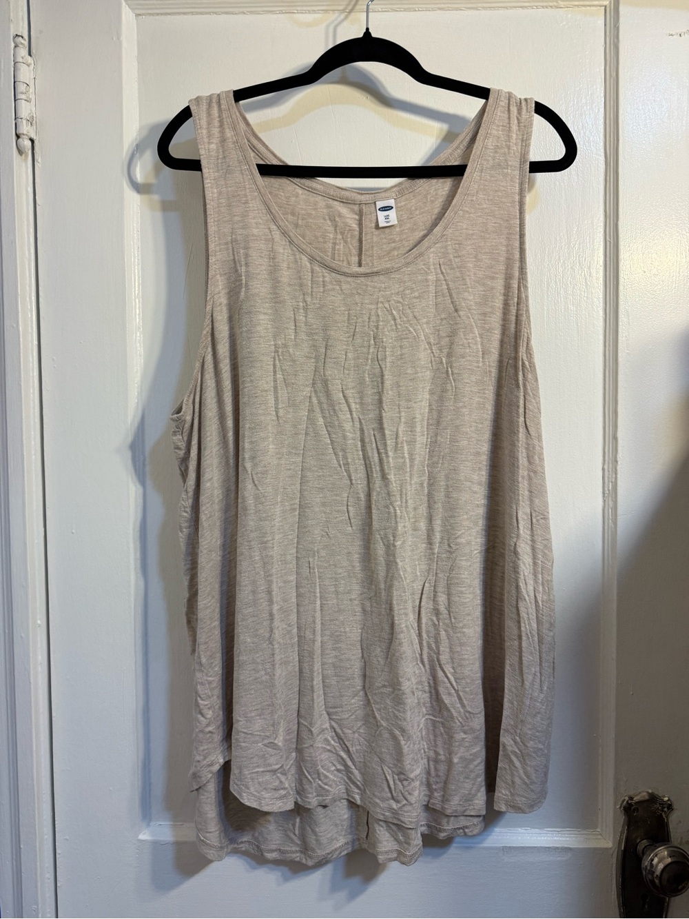 Old Navy Beige Scoop Neck Women's Tank Top